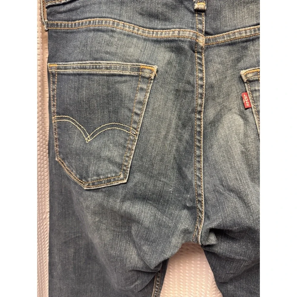 Levi's Men's 502  04/17 Medium Wash 32x32 Comfort Regular‎ Stretch Logo Tapered